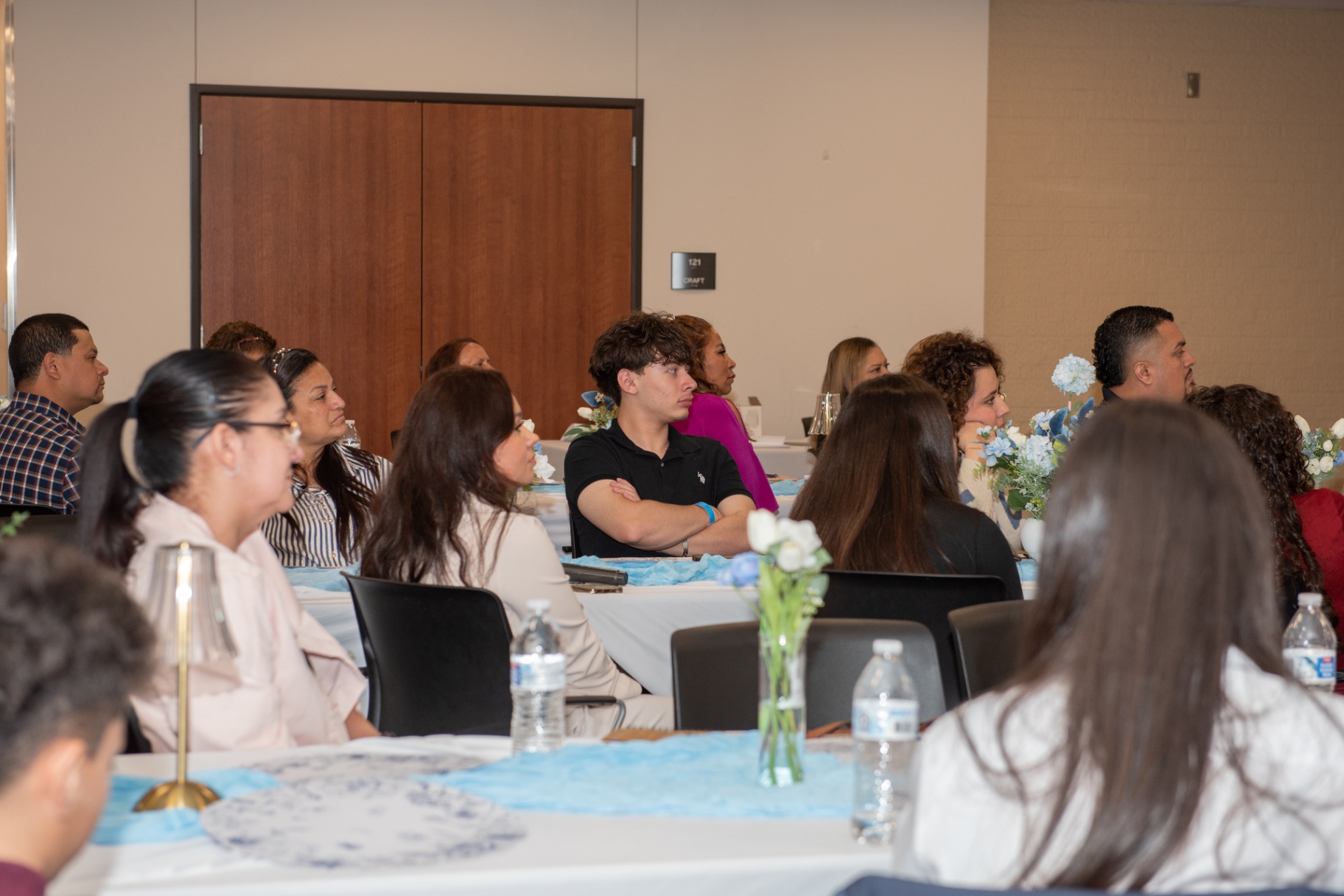 Audiencia del taller en vivo